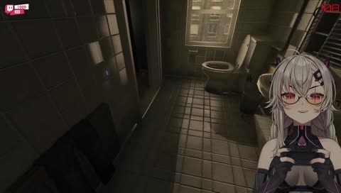 Saru cleans her toothbrush