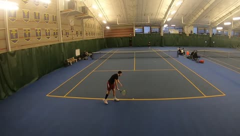 Forehand return winner 