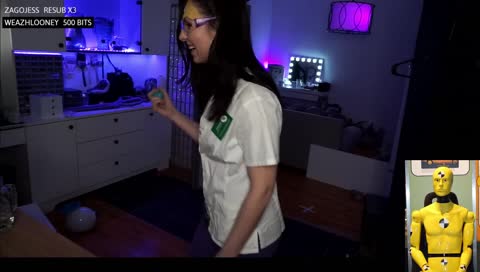 Test #1 : Projectile corporel