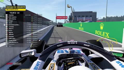 YANN au CAST🏁GP de F1 de BELGIQUE ligue XRT🏁 les tsamere en tete du gp
