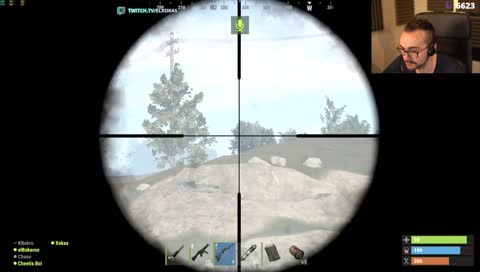 Tremendo tiro de elxokas / 132 metros