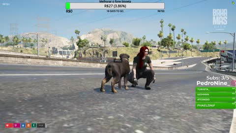 MEL GEMENDO O VULGO DO CACHORRO KKKMK