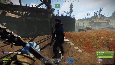 Whippit pratar med en NPC