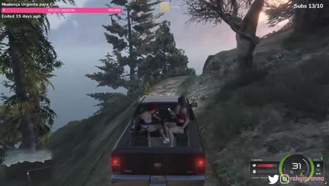 Samir (TiuBerg)   voando montanha abaixo.