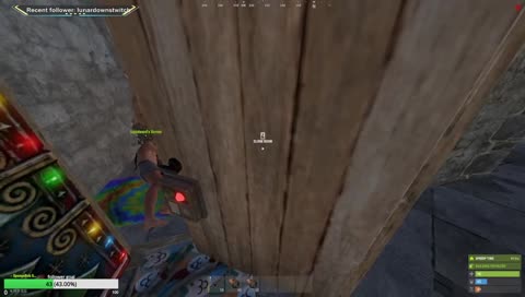 RUST player sais “f*ck it”