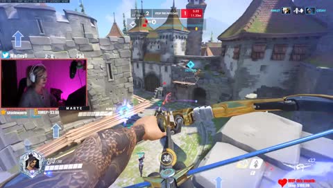 Close range tracer snipe