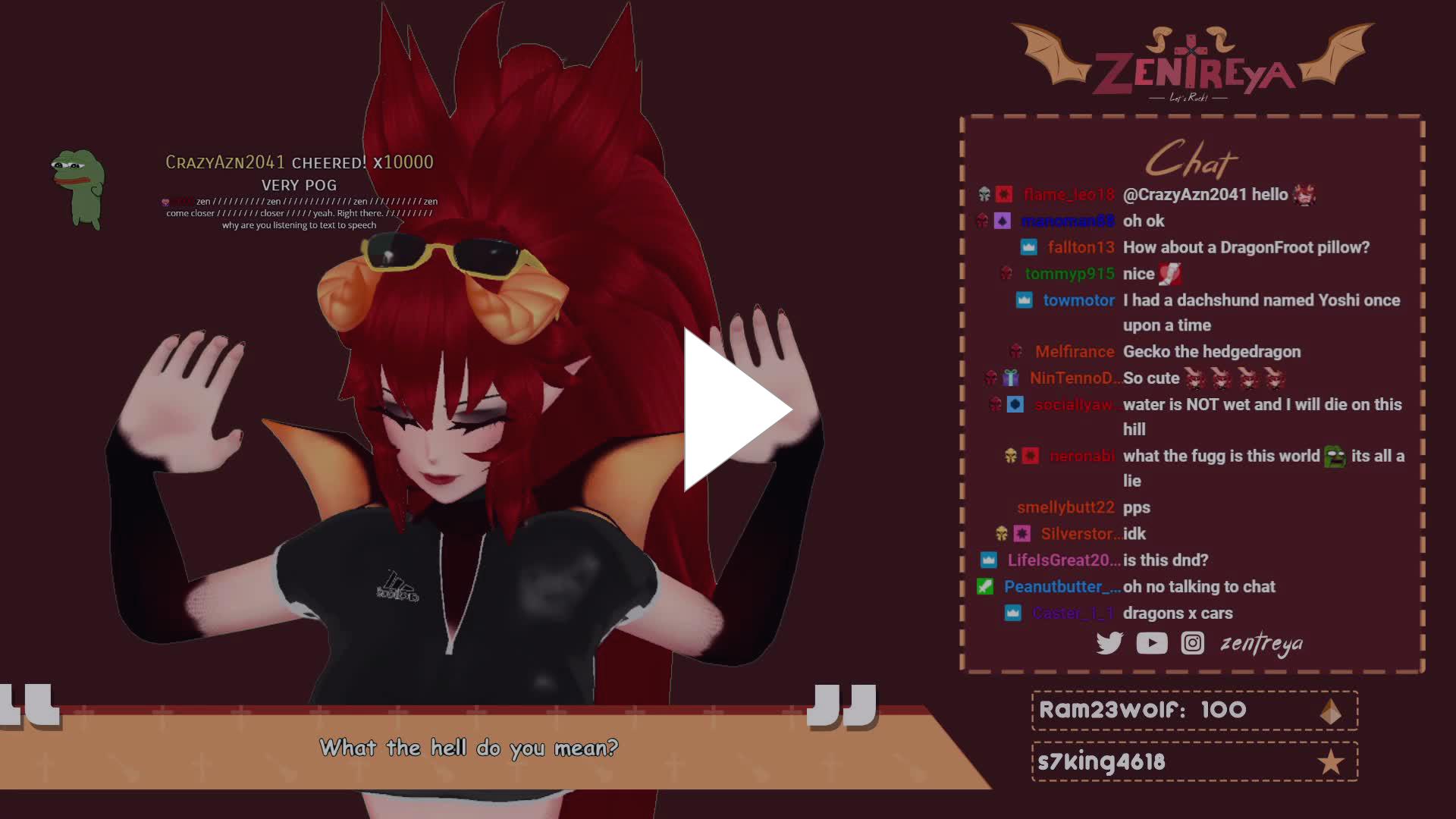 Zentreya Twitch