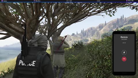 La routine... tranquille... en pleine OP de malade ;)