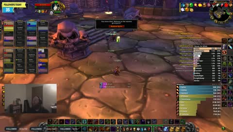 he's dead, just keep it up