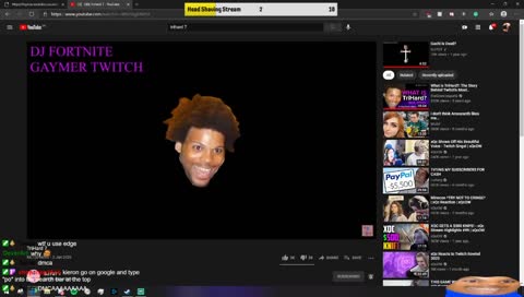 chav exposes his search history