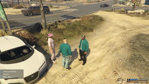 Braquage de voiture au Ryan's...