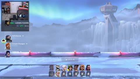 Lud clenches and clutches