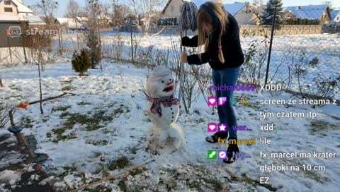 Kimi budowla bałwan