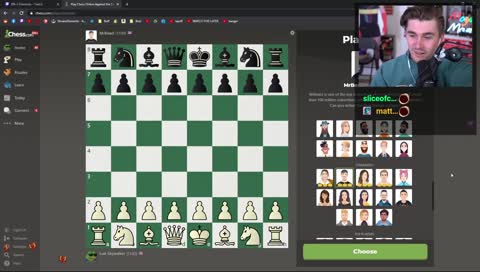 Ludwig beats Codemiko in 8 moves