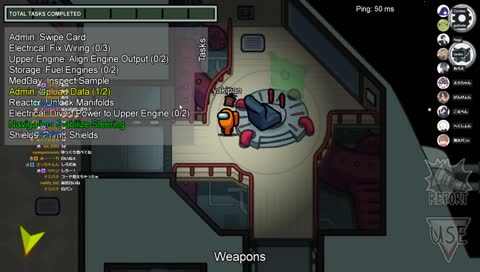 体が溢れ出ちゃったインポスター