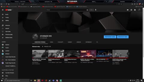 Stormer a reklama na jeho discord