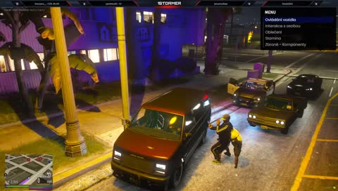 Ballas a jejich zážitek s policejním meteoritem 