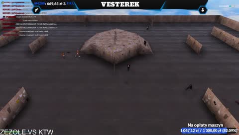 ale skillowy chłopak w trybuny celuje XDD