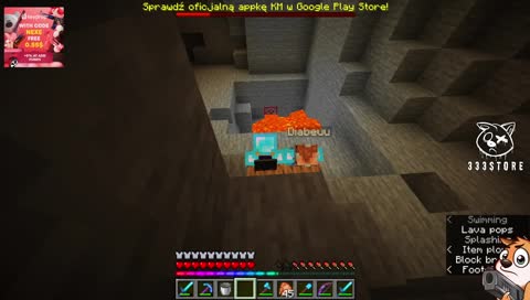 ZEBO TRIED TO SWIM IN LAVA