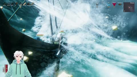 My man didn't pay attention to the waves