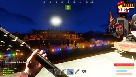 Rächer singt seine Rustplatzhymne (Anfang)!