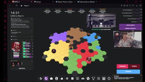 План брови и Бьерна по разделу секторов фц