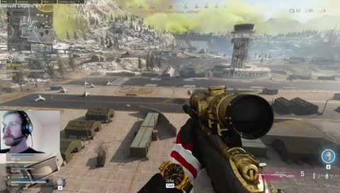 Even the godaim'er is surprised over his own aim