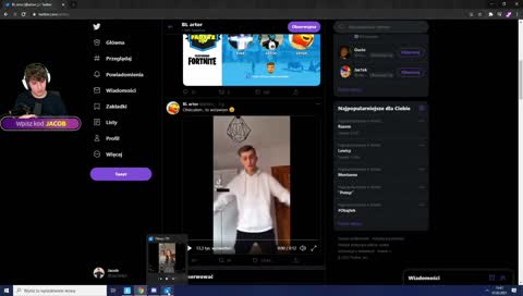 Jacob leakuje twarz siostry Artora