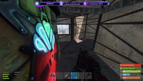 I have a pot helmet back on I’m good...I’m dead 