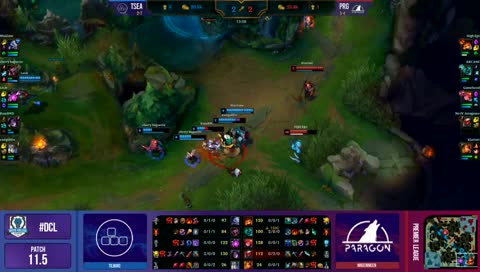5 Men gnar ult and Quadra kill