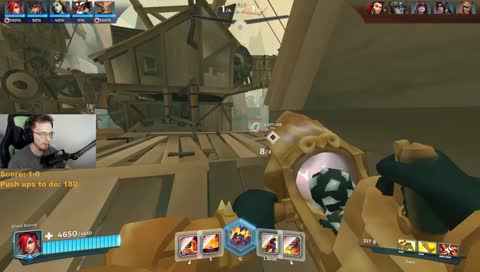 Zarini throwing :notlikethis: