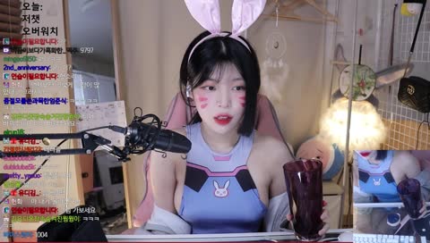 킹부러 물흘리는 유디