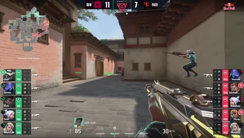 SEN with an insane 5v5 retake