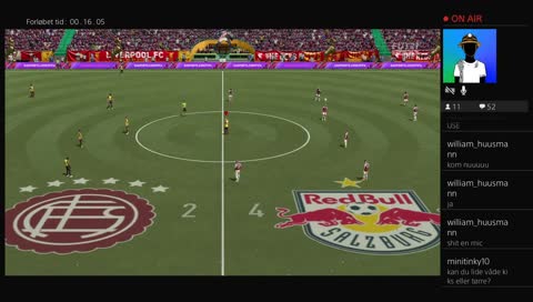 Victor kan godt lide den våd