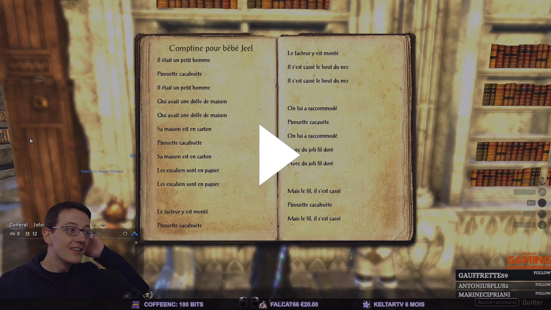 Pirouette Artesio Twitch