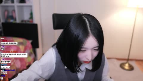 정수리 초근접