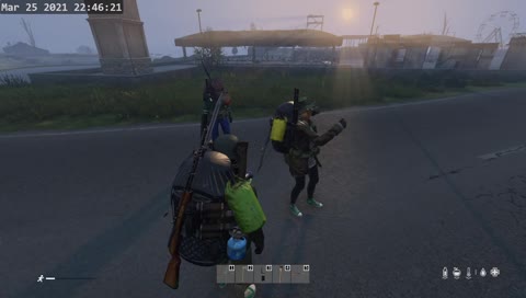 沒有車啦 三人打滾