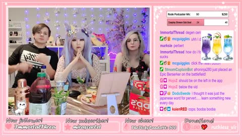 Jenny being lewd or something