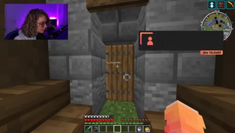 Letterlijk met de deur in huis vallen