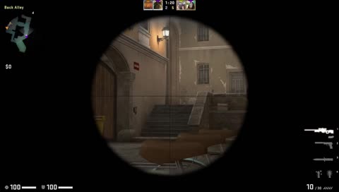 Lucky shot