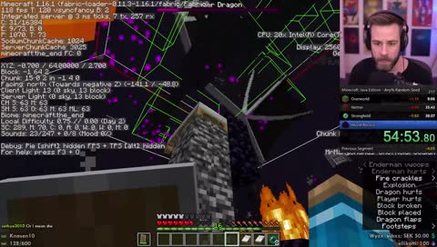 Matinbum klarar minecraft på 55:04 !!! POG