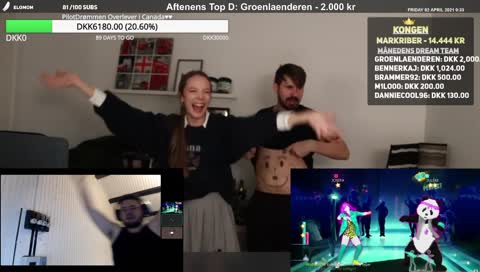Grønnes dans XD