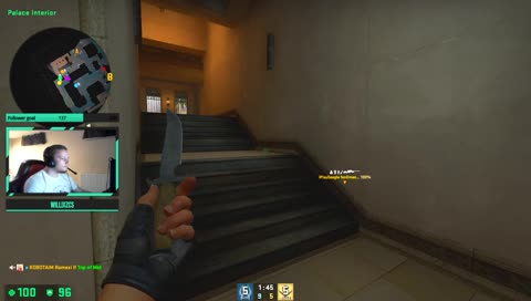 Guy gets a little bit mad