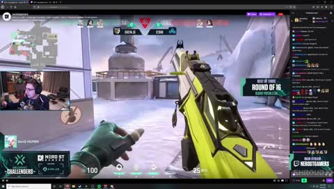 Shroud being a huge fan of competitive Valorant