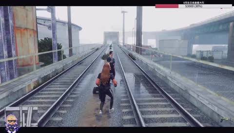 別把車停在鐵軌