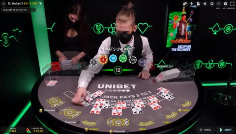 DABBING ON A BLACKJACK