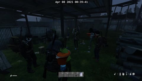 偷偷跟阿星比暗號