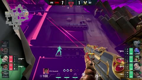 FPX crossfire wins a 2v4