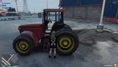 重天而降的牽引機