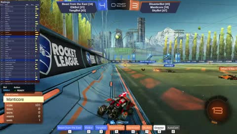 Bots keeping the ball up